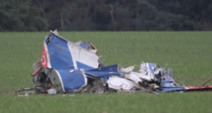 В Бугуруслане произошло крушение учебного самолета