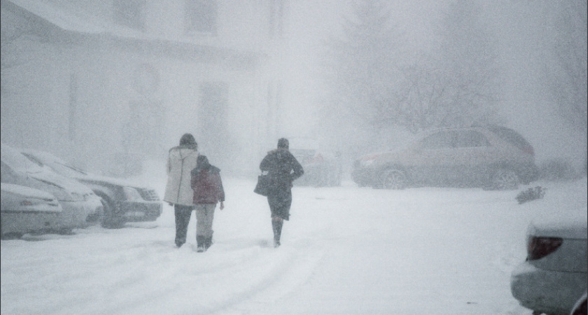 В Оренбуржье ухудшатся погодные условия: по прогнозам метель и гололедица