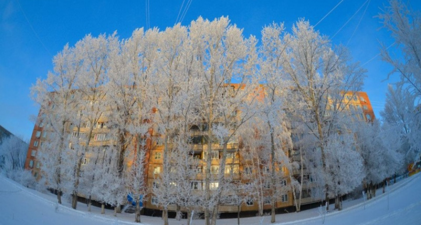 Фото дня: зима в Оренбурге