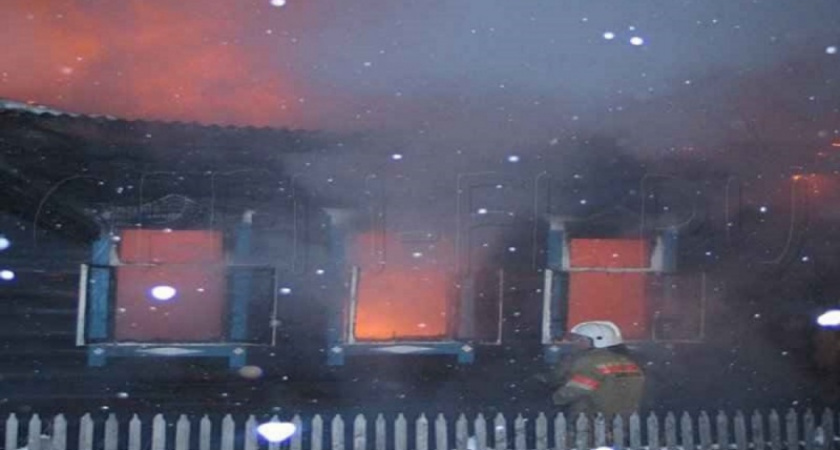 В Бугурусланском районе сгорел жилой дом
