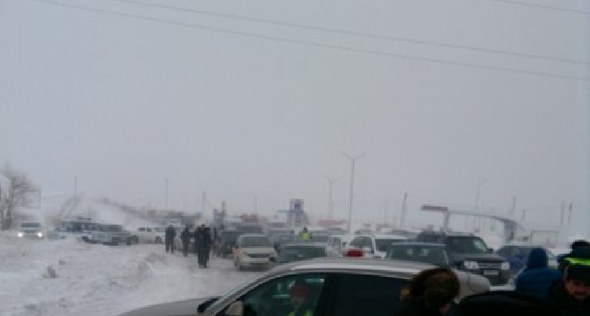 Оренбуржцы: "закрытая трасса Оренбург-Орск была чистой"