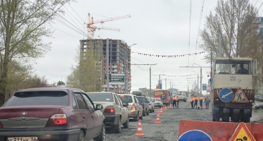 Фото дня: долгожданный ремонт на проспекте Победы