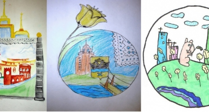 Конкурс детских рисунков. Бурная реакция горожан на эмблемы к 275-летию Оренбурга