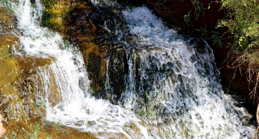 Приятно любоваться. Фотографии чернореченского водопада от Жанны Валиевой