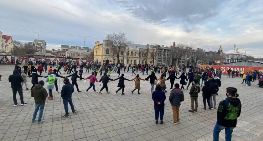 В Оренбурге прошёл митинг в поддержку Алексея Навального