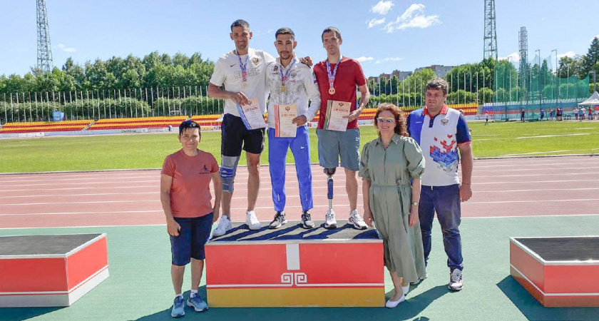 Оренбургские легкоатлеты завоевали 10 медалей на чемпионате России людей с дополнительными потребностями