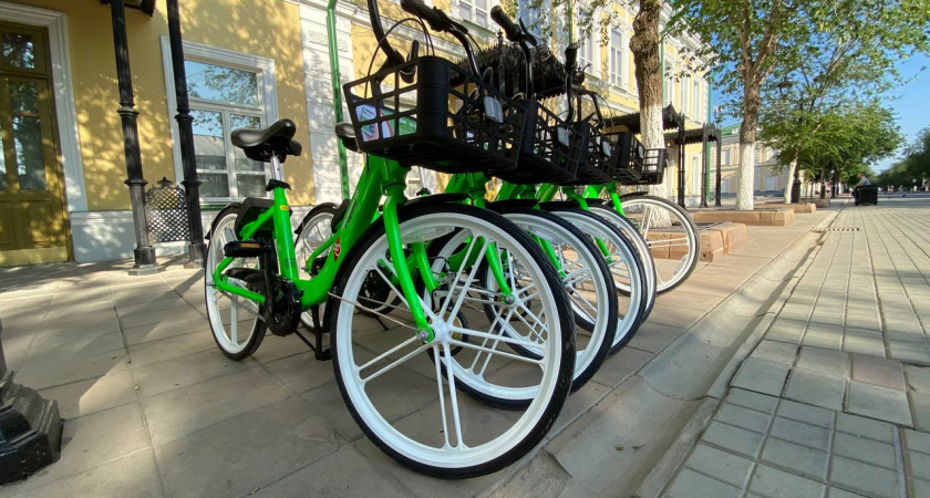 В Оренбурге появился сервис проката велосипедов