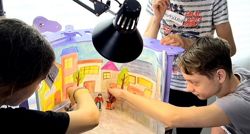 В Оренбурге покажут мультфильмы, созданный детьми с нарушением слуха
