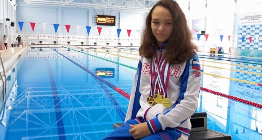 В Оренбург прибыла чемпионка Европы по плаванию Ищиулова