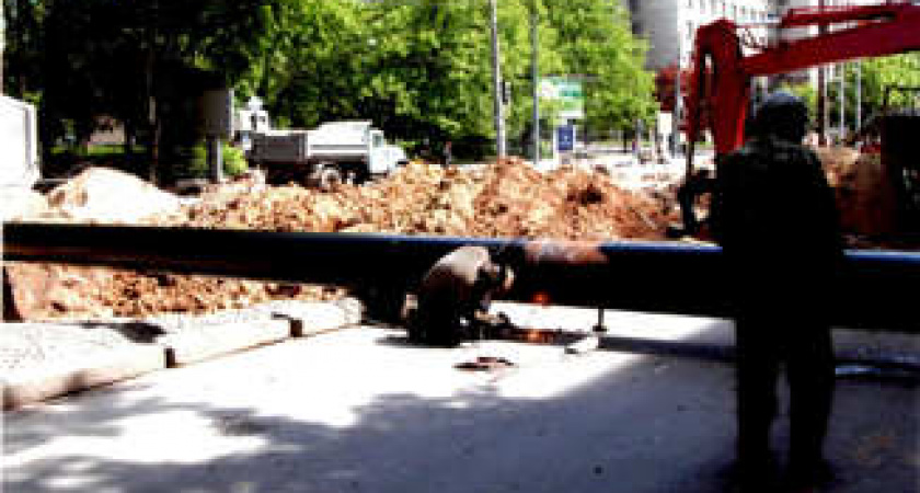 В Орске произошла авария на водоводе