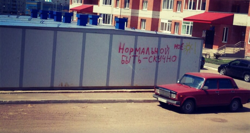 Фото дня: Нормальной быть - скучно