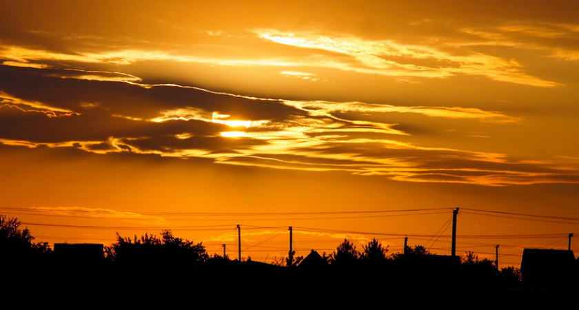 Фото дня: Там за облаками