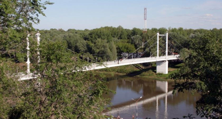 В Оренбурге задержали двух пьяных мужчин, прыгавших с моста через Урал