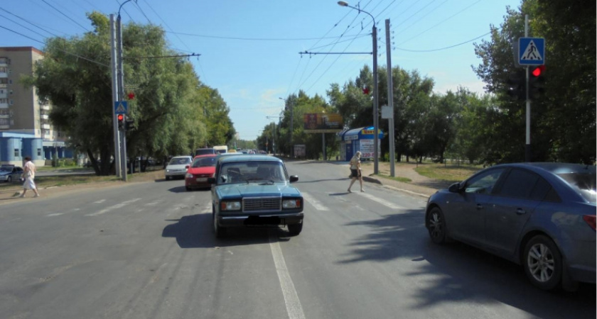 В Оренбурге на пр. Победы ВАЗ сбил 12-летнего мальчика