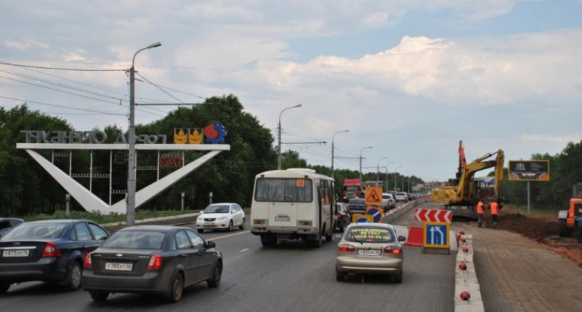 В Оренбурге завершается реконструкция Нежинского шоссе