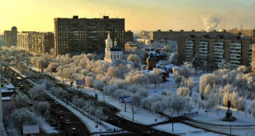 Фото дня: зимний Оренбург