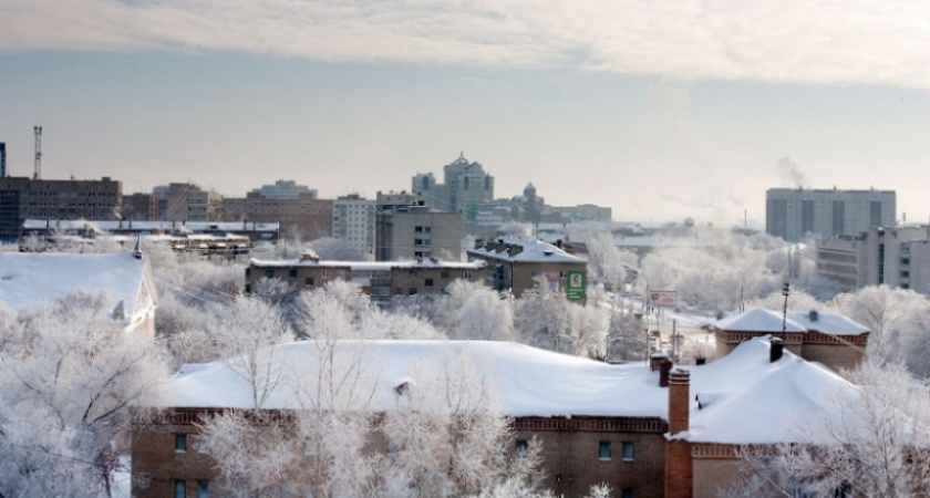 Синоптики: сегодня в Оренбуржье понижение температуры до -13°, изморозь и туман