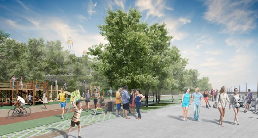 Смотровые площадки и душевые. Сергей Бренев сообщил подробности реконструкции набережной