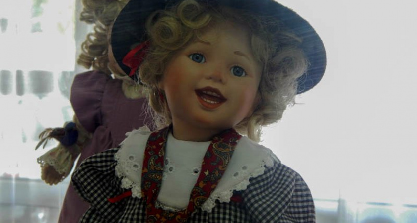 Кукла из холодного фарфора