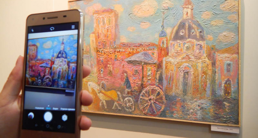 Шагом, не бегом. В Оренбурге открылась выставка Александра Рюмшина