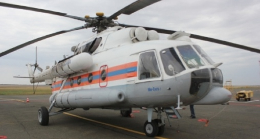 Я всё вижу. У оренбургских пожарных появился вертолет "МИ-8"