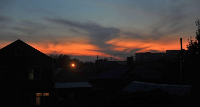 Ночевала тучка золотая. Погода в Оренбурге на 9 сентября