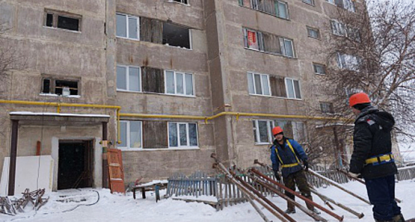 Восстановлению подлежит. Пострадавший от взрыва жилой дом в Новотроицке приведут в порядок к 1 марта