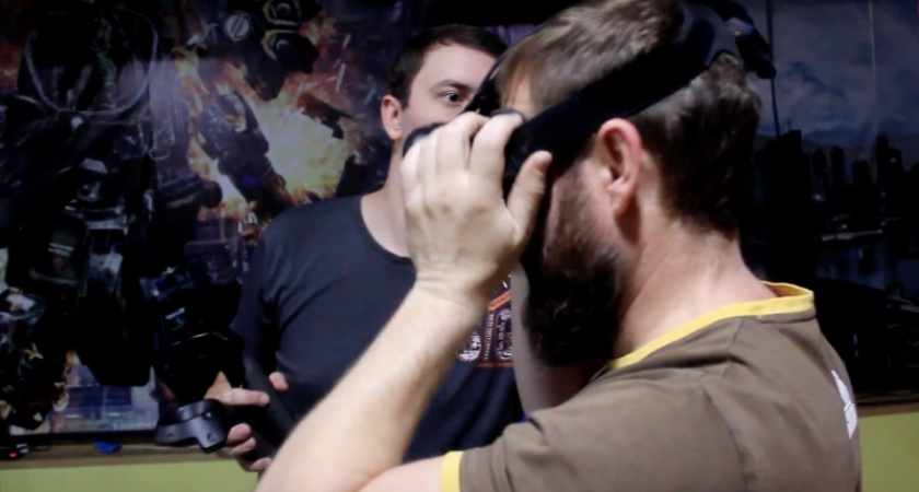 HTC Vive. Блог-тур в клуб виртуальной реальности