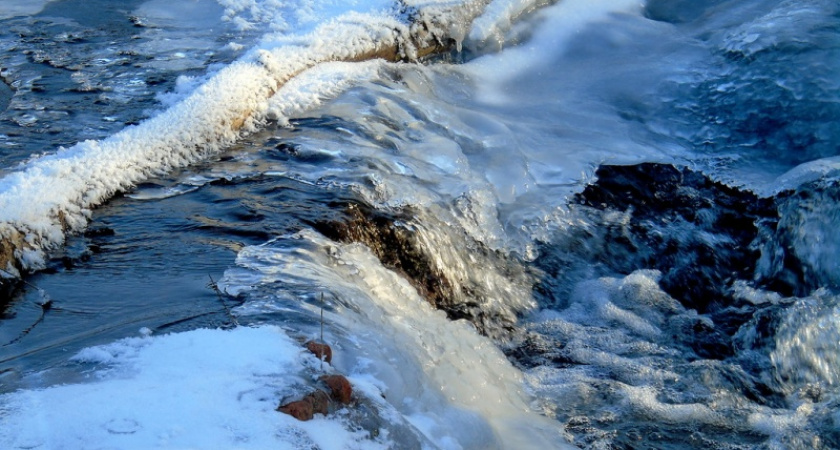 Незамерзайка. Фотографии оренбургской речки Каргалка, Жанна Валиева