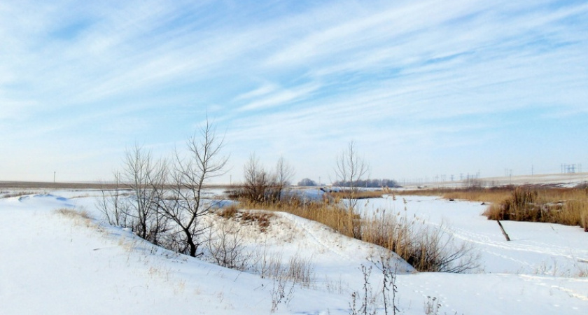 Небесные акварели. Жанна Валиева делится зимними пейзажами