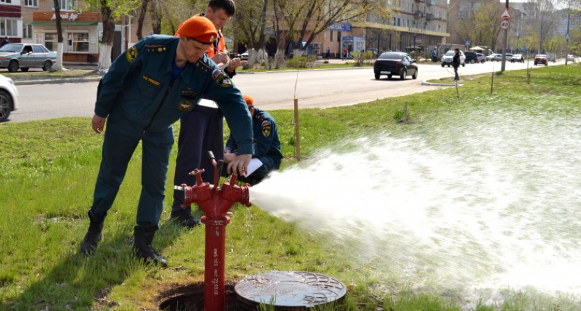 Ревизия. ООО «Оренбург Водоканал» проводит проверку пожарных гидрантов