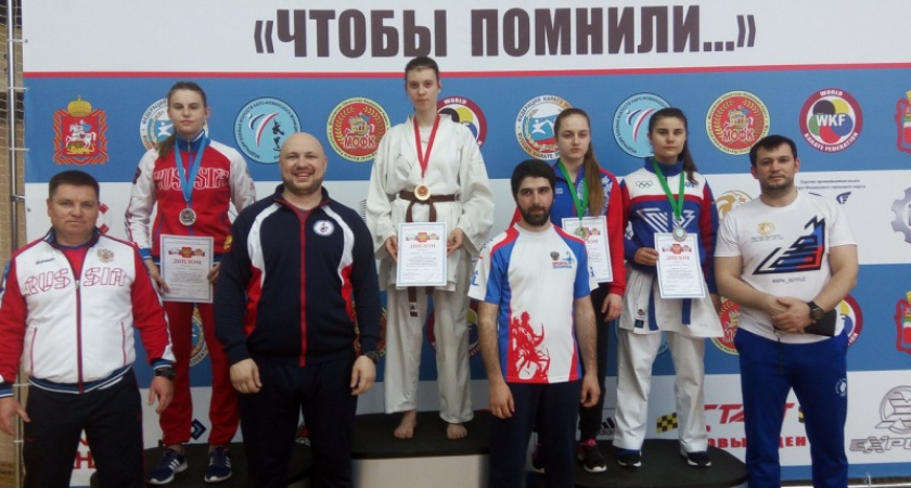 Чтобы помнили. Оренбургская каратистка Валерия Голубева стала второй на турнире в Наро-Фоминске