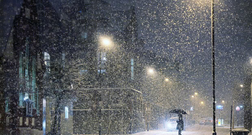 Немного снежка. Прогноз оренбургской погоды на 23.12.18 г.