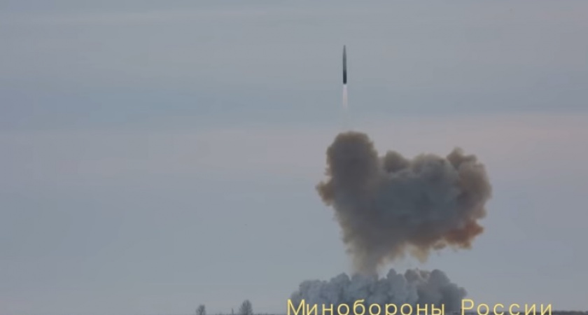 Гиперзвуковая. ВГАЕ.РУ поделился видео запуска ракеты «Авангард» с полигона в Домбаровском