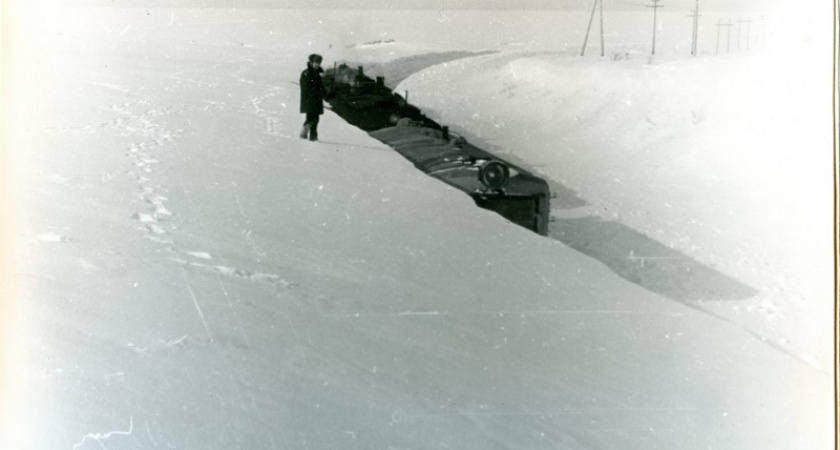 Планетарный снегоочиститель. Блогеры Гурины об оренбургских сугробах середины прошлого века