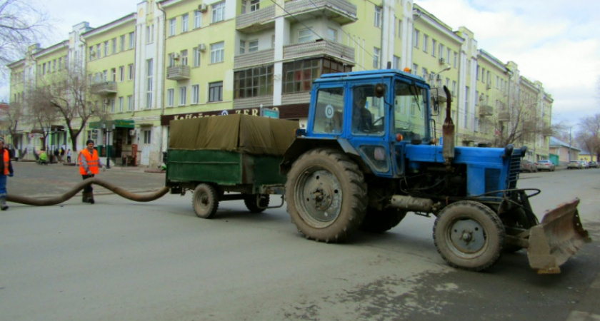 Агрегат. Надежда Кутафина об оренбургском уличном пылесосе
