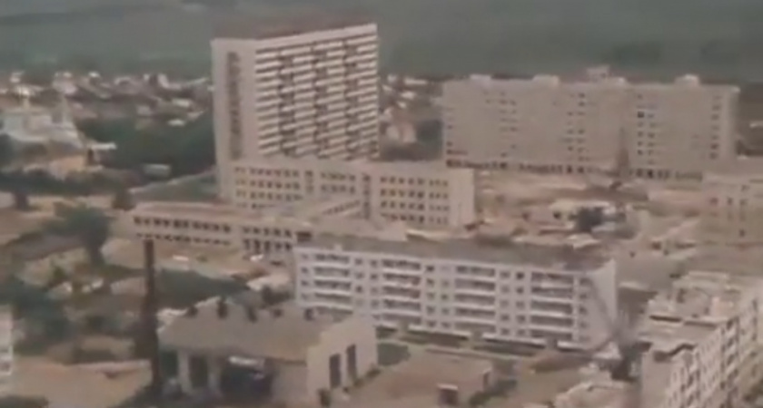 Город будет благоустроенный и зеленый. Сюжет программы "Время" 1977 года о будущей застройке Оренбурга