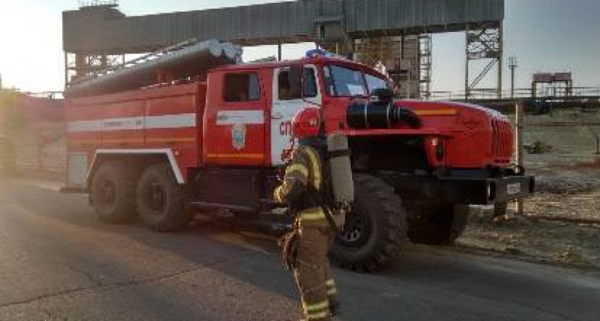 СК начал проверку по факту горения серы оренбургского газзавода