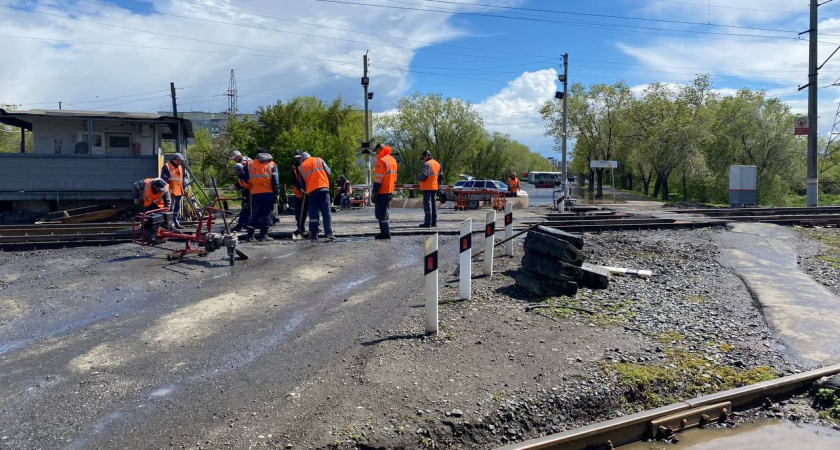 В Оренбурге временно закрыт переезд к «Армаде» на Театральной 