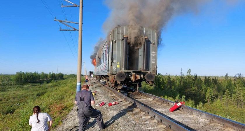 Подозреваемый в поджоге поезда «Новый Уренгой – Оренбург» задержан