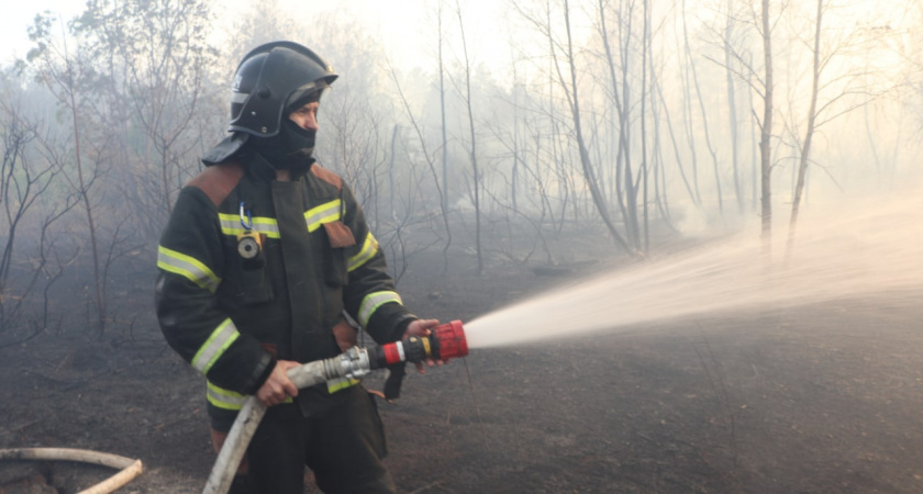 Пожар в «Качкарском Маре» полностью ликвидировали