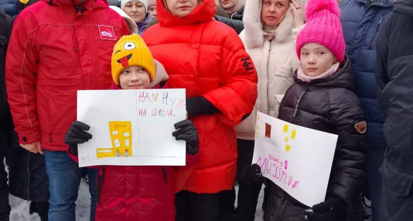 Оренбуржцы, живущие в ЖК «Победа» просят у властей школу