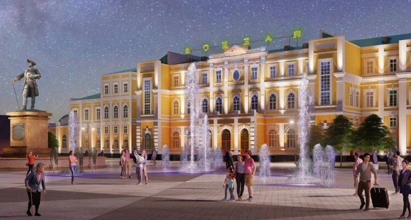 Привокзальная площадь Оренбурга обретет новый облик