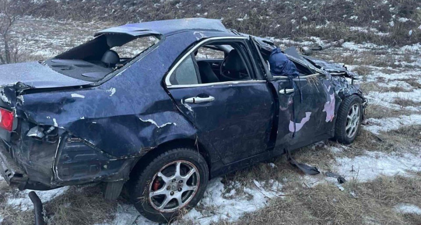 Под Оренбургом из-за аварии скончался мужчина 
