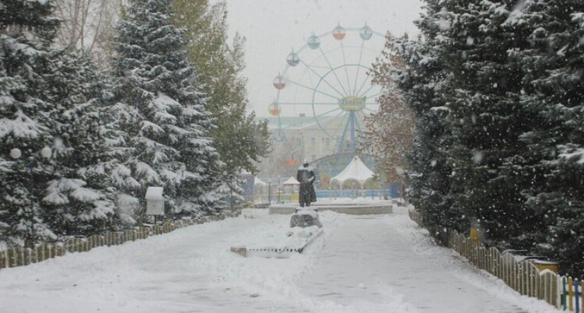 На Оренбуржье надвигаются метель и снегопад
