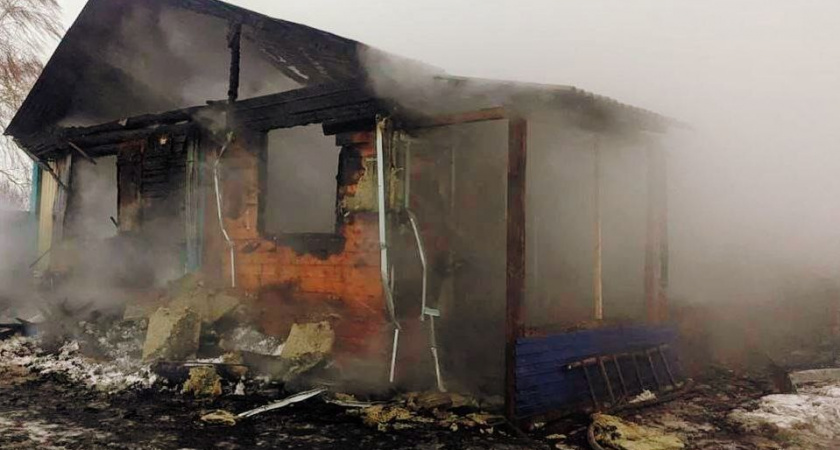 В Оренбуржье в первые дни нового года случился 21 пожар