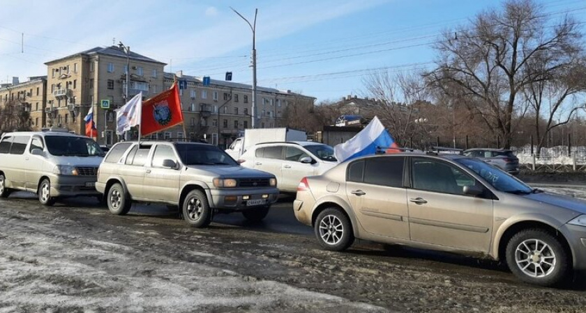 В Орске провели автопробег в память о выводе советских войск из Афганистана