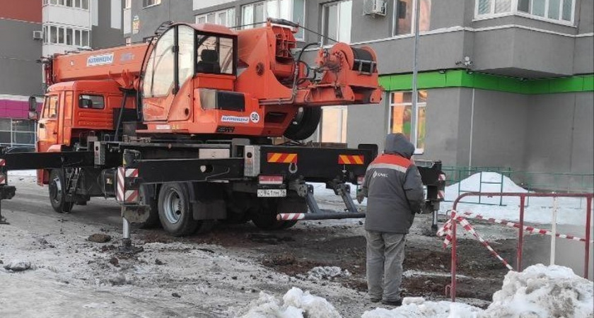 В Оренбурге на Северном проезде произошла серьезная коммунальная авария