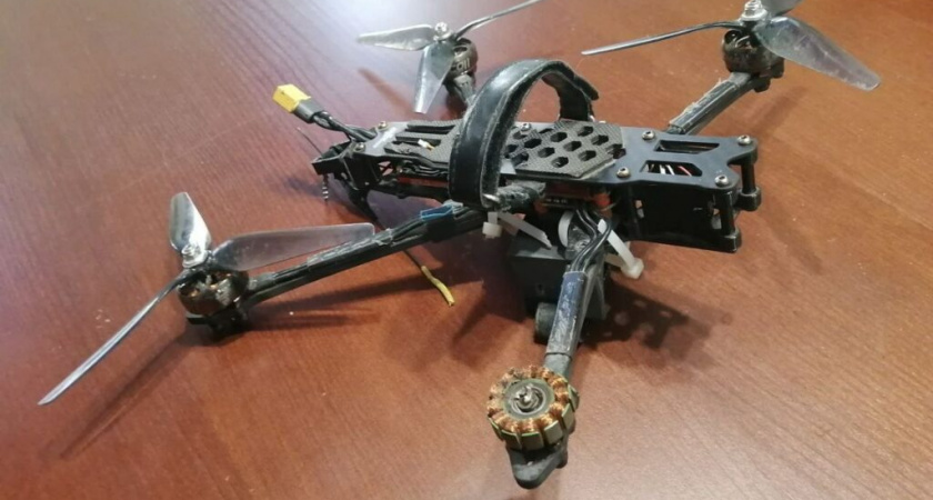 Оренбургский музей казачьего войска получил в дар сбитый украинский дрон