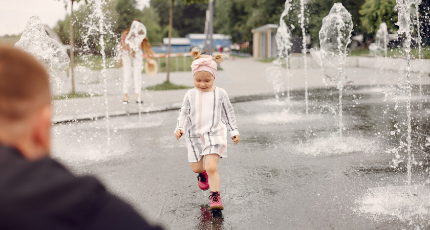 В Оренбурге хотят запустить сухой фонтан на Ленинградской